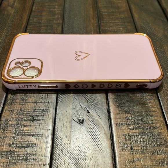 Lutty Pink, Purple, and White Heart Logo IPhone 11 Cases - Picture 6 of 10